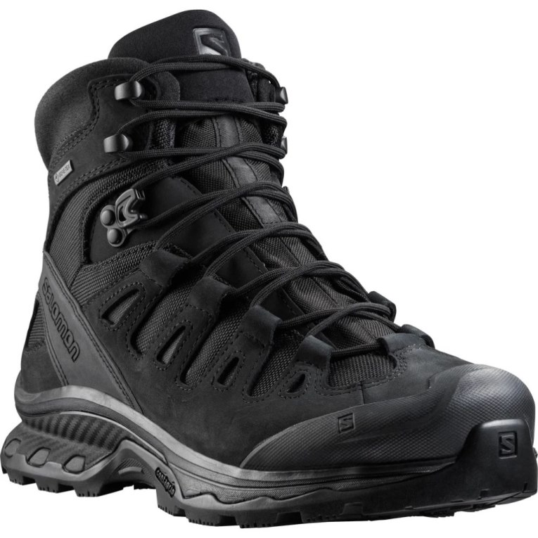 Botas Tácticas Salomon Quest 4d GTX Forces 2 EN Hombre Negros | MX SFGM134